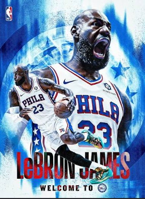 LeBron James Welcome to Phila